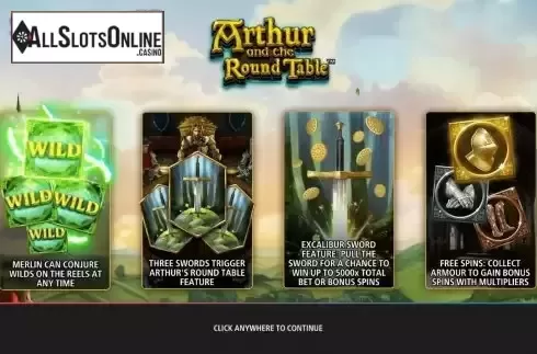 Intro screen