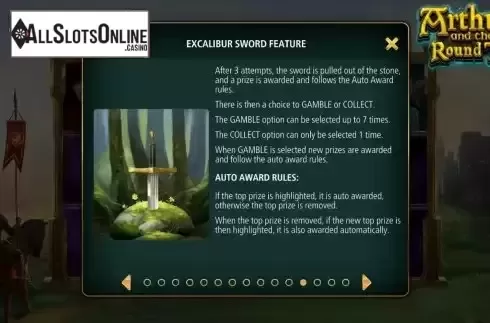 Gamble screen