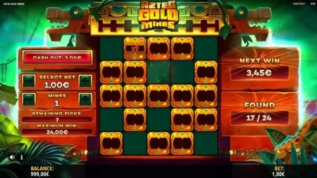 Aztec Gold Mines slot screenshot 3