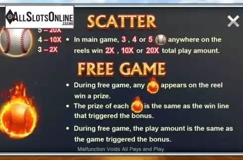 Free Game screen