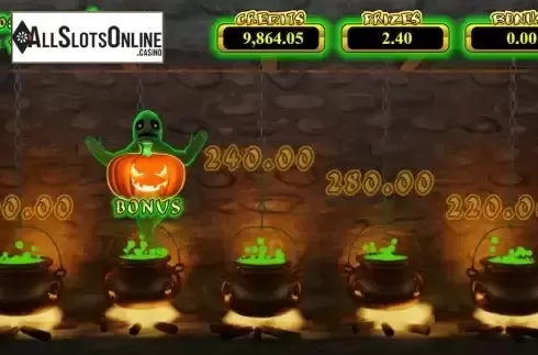 Bonus win screen