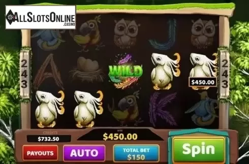 Win Screen. Birds (MultiSlot) from MultiSlot