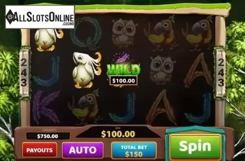 Win Screen. Birds (MultiSlot) from MultiSlot