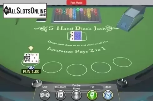 Game Screen 3. Blackjack MH (Concept Gaming) from Concept Gaming