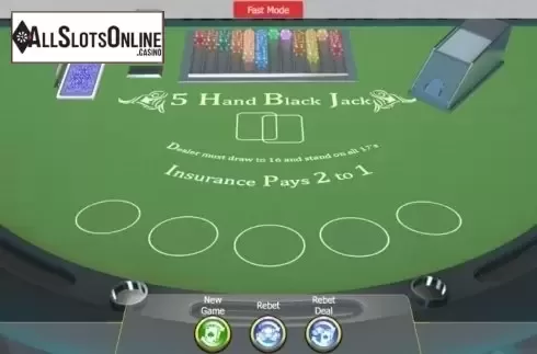 Game Screen 1. Blackjack MH (Concept Gaming) from Concept Gaming