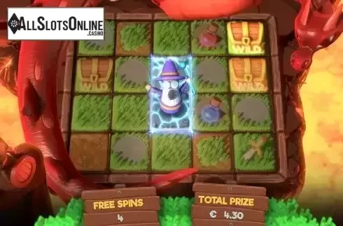 Free Spins Gameplay Screen 2