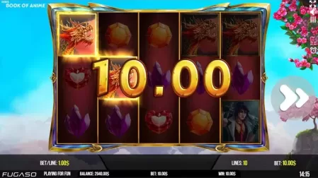 Book of Anime slot screenshot 3