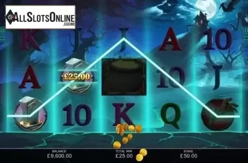 Win Screen 2. Book of Halloween from Inspired Gaming