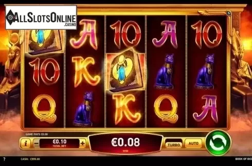 Win Screen 1. Book of Riches from Ruby Play