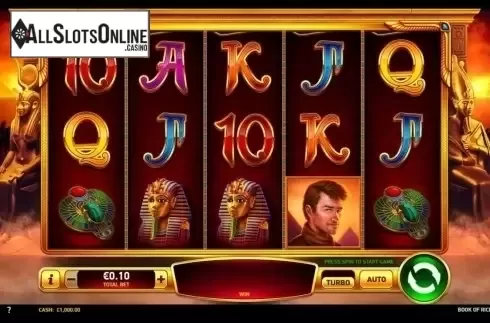 Reel Screen. Book of Riches from Ruby Play
