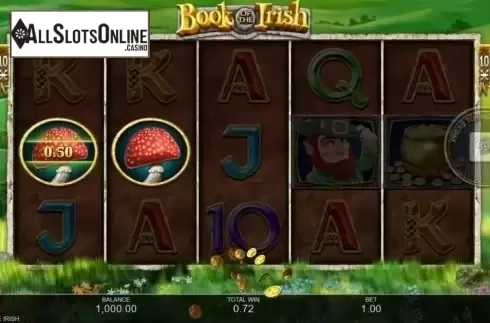Win Screen 2. Book of the Irish from Inspired Gaming