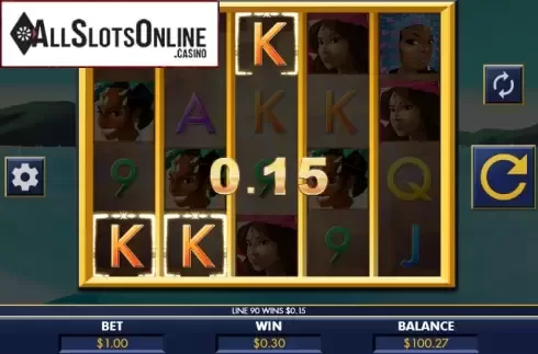 Win screen. Carnaval Cash from Habanero
