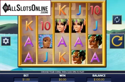 Reel screen. Carnaval Cash from Habanero