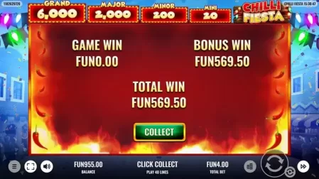 Chilli Fiesta slot screenshot 7