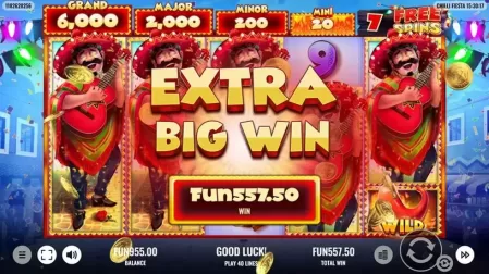 Chilli Fiesta slot screenshot 6