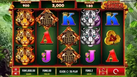 Chinese Tigers slot screenshot 1