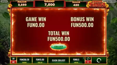 Chinese Tigers slot screenshot 6