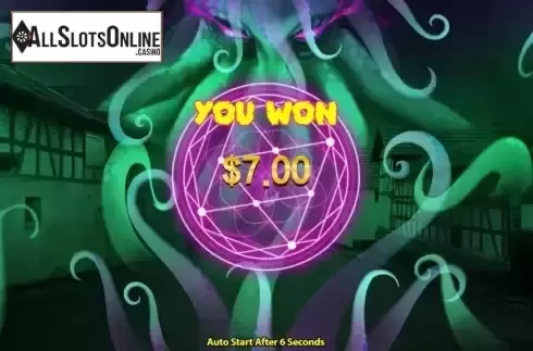 Win Free Spins screen
