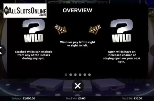 Wild Feature. Deal Or No Deal Rapid Round from Endemol Games