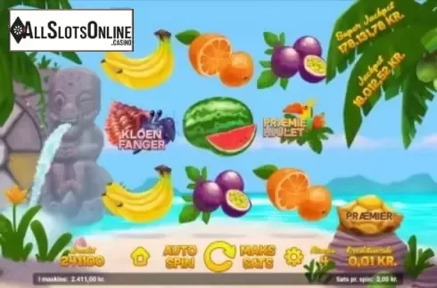 Reel Screen. Det Tropiske Paradis from Magnet Gaming