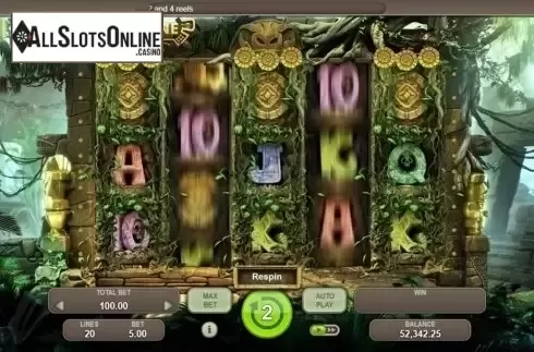 Game Workflow screen. Diego Fortune from Booongo