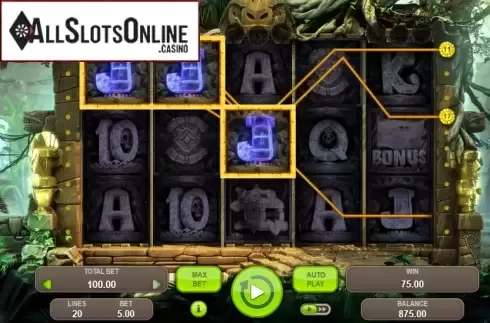 Win Screen. Diego Fortune from Booongo
