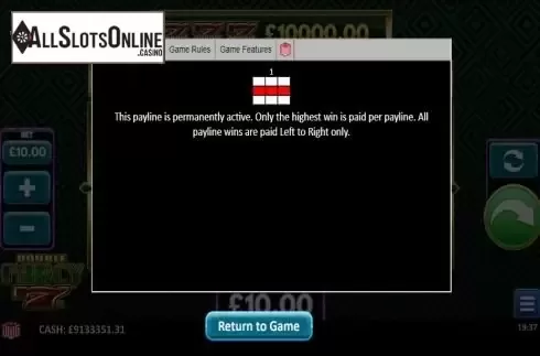 Paytable 2