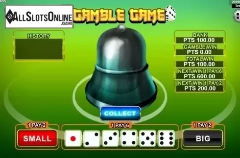 Gamble game. Dragon Gold from Spadegaming