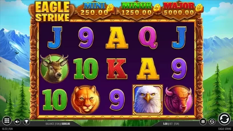 Eagle Strike Hold and Win slot screenshot 1