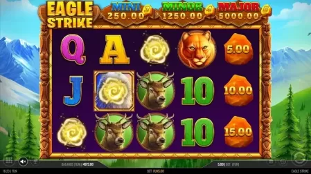Eagle Strike Hold and Win slot screenshot 2