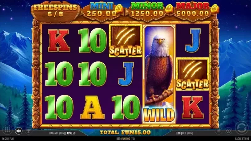 Eagle Strike Hold and Win slot screenshot 6