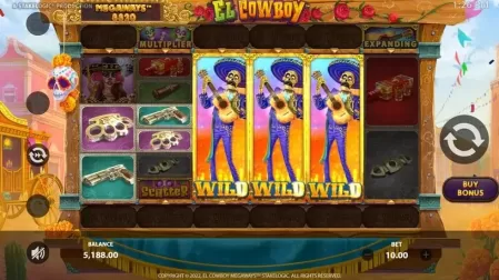El Cowboy Megaways slot screenshot 4