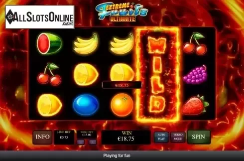 Win Screen 3. Extreme Fruits Ultimate from Playtech