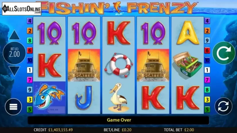 Game screen