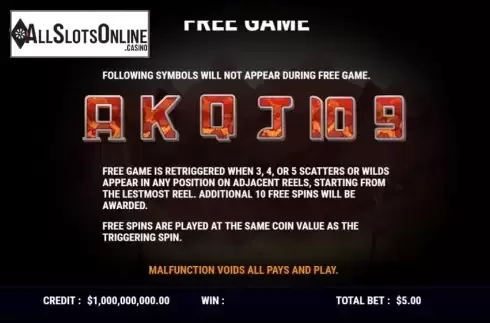 Free Spins. Flaming Super Smash from Slot Factory