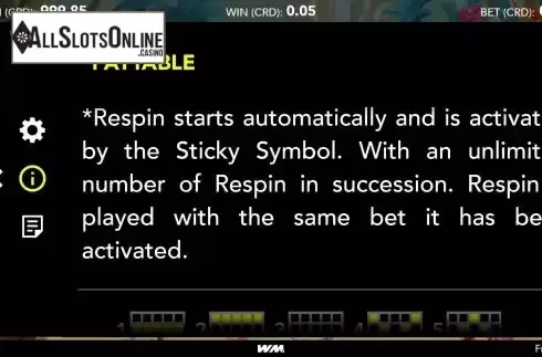 Respin screen