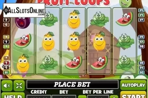Reel Screen. Fruit Loops from PlayPearls