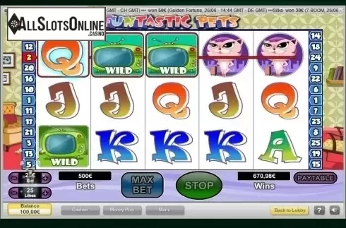 Screen 1. Funtastic Pets from NeoGames