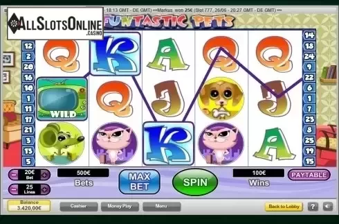 Screen 2. Funtastic Pets from NeoGames