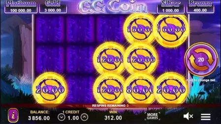 GG Coin: Hold The Spin slot screenshot 4
