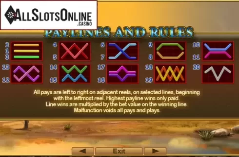 Screen8. Gold Dust from EGT