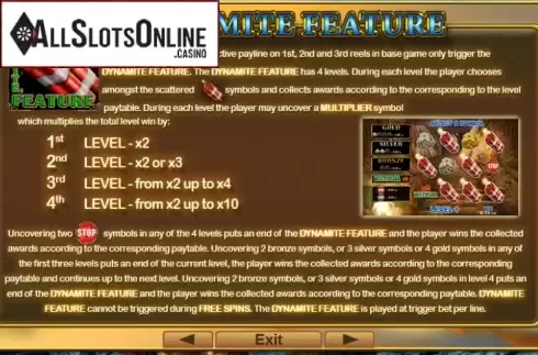 Screen5. Gold Dust from EGT