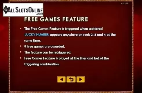 Game Rules. Golden Dragon (GMW) from GMW