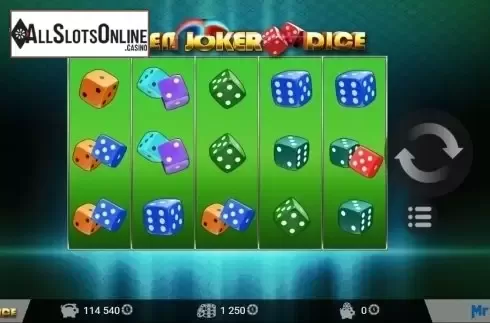 Screen4. Golden Joker Dice from MrSlotty