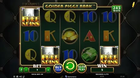Golden Piggy Bank slot screenshot 3