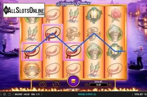 Win Screen 1. Hearts of Venice from WMS