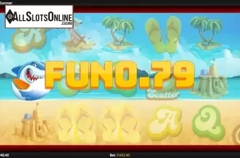 Win Screen 1. Here Comes Summer from 1X2gaming