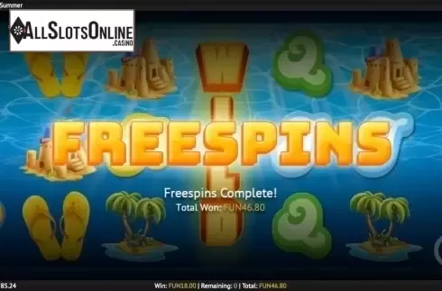 Total Win. Here Comes Summer from 1X2gaming