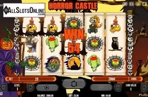 Win screen 2. Horror Castle from Fugaso