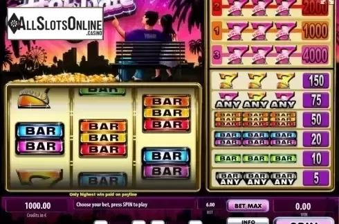 Reel screen. Hot Date from Tom Horn Gaming